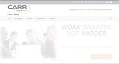 Desktop Screenshot of carrxerox.com